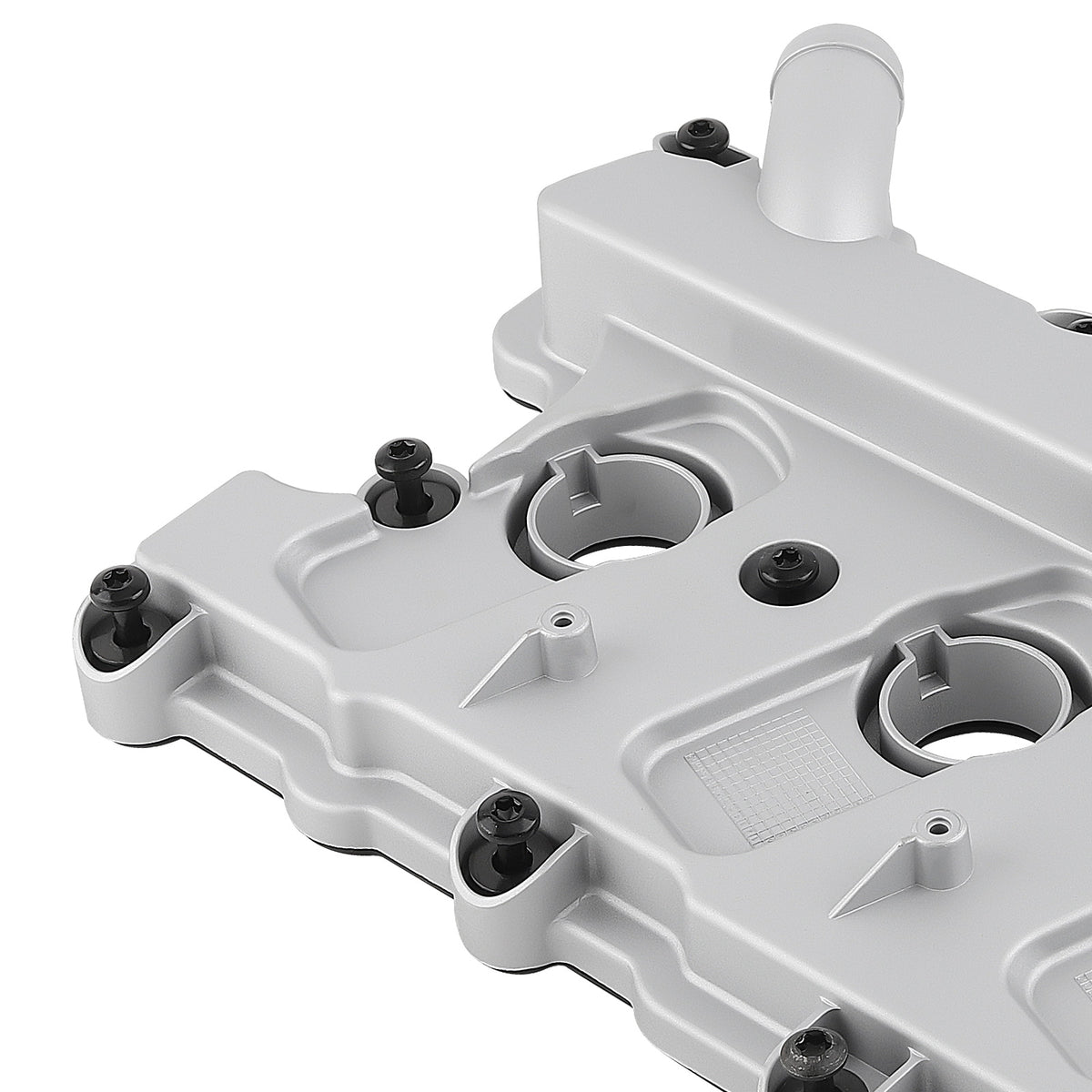 Plastic Valve Cover w/Gasket Gasket compatible For Audi A4 A5 A6 Quattro compatible For VW Touareg V6 3.0L