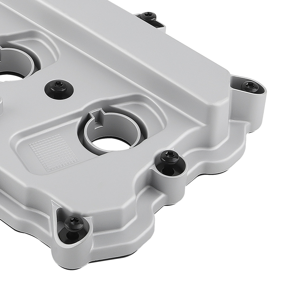 Plastic Valve Cover w/Gasket Gasket compatible For Audi A4 A5 A6 Quattro compatible For VW Touareg V6 3.0L