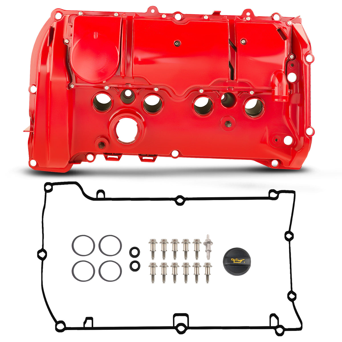 Aluminum Valve Cover compatible For Mini Cooper N18 S Roadster R59 Clubman R55 1.6L Turbo