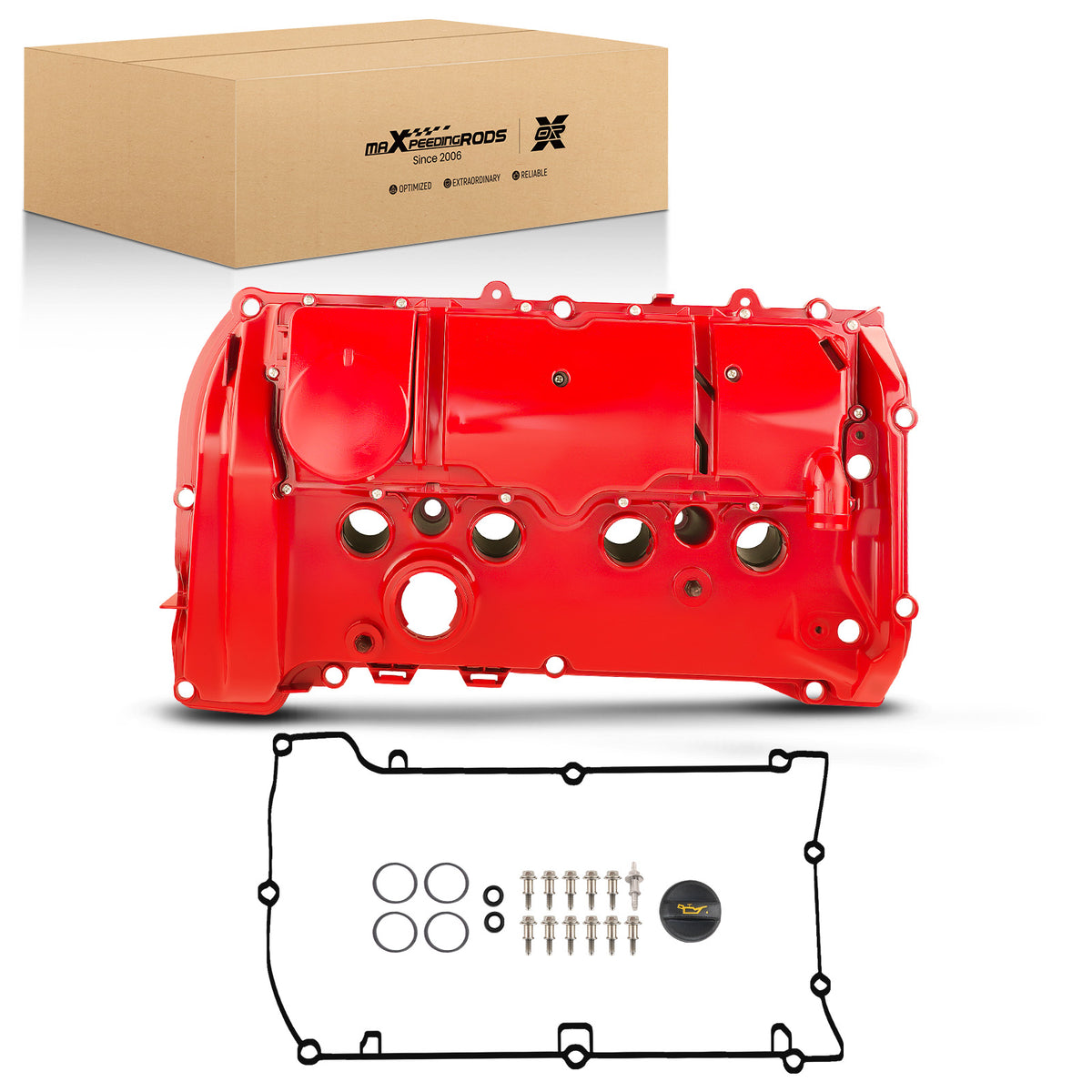 Aluminum Valve Cover compatible For Mini Cooper N18 S Roadster R59 Clubman R55 1.6L Turbo
