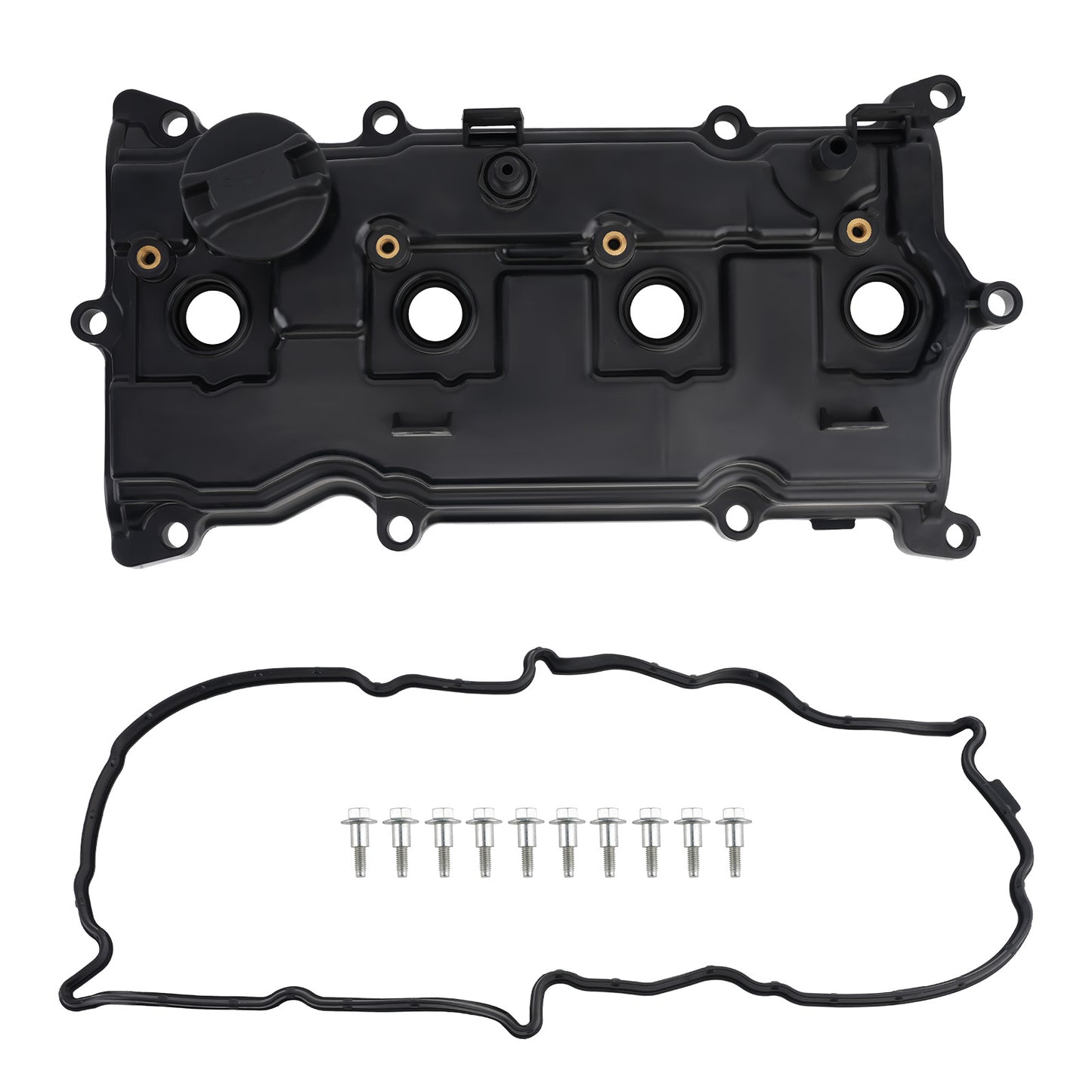 Valve Cover w/ GasketOil Cap Kit compatible For Nissan Rogue 2017-2020  Altima 2018 2.5L