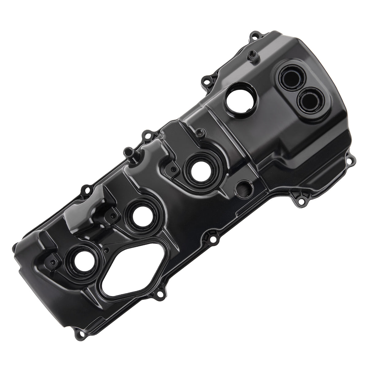 Left Aluminum Valve Cover Compatible For Ford Expedition F-150 Navigator 3.5L V6 2015-2017