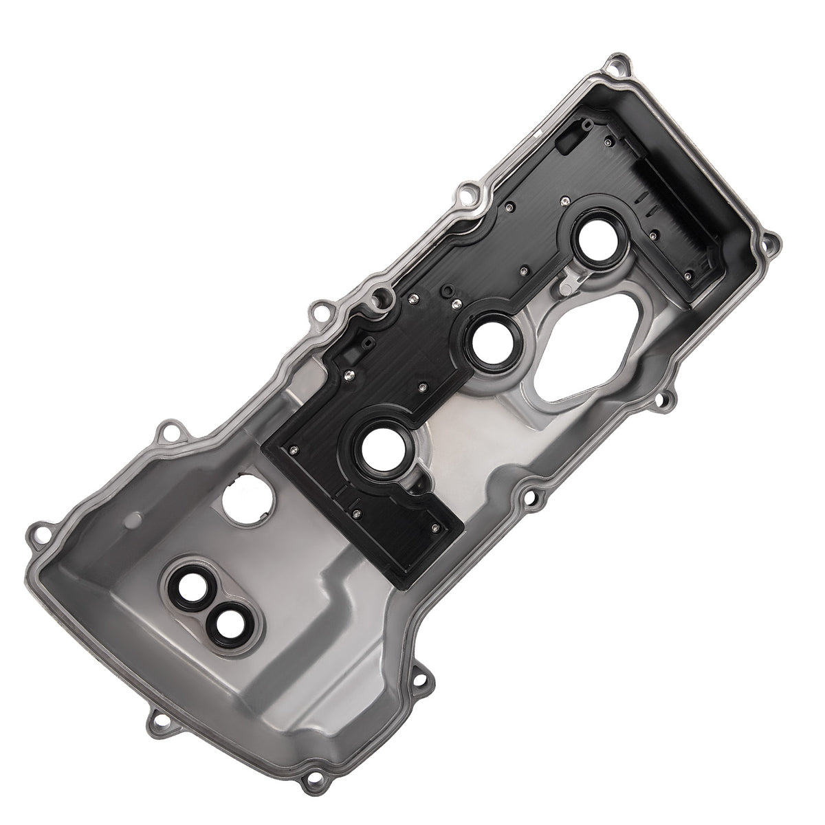 Left Aluminum Valve Cover Compatible For Ford Expedition F-150 Navigator 3.5L V6 2015-2017
