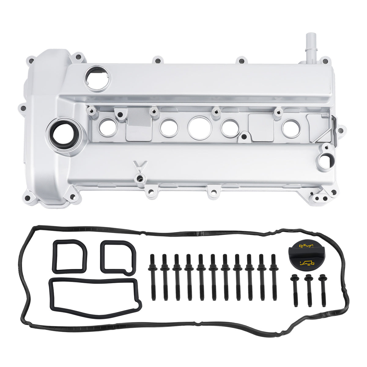 Aluminum Valve Cover compatible For Ford Escape 2010-2012 Fusion 2.5L 9E5Z-6582-B
