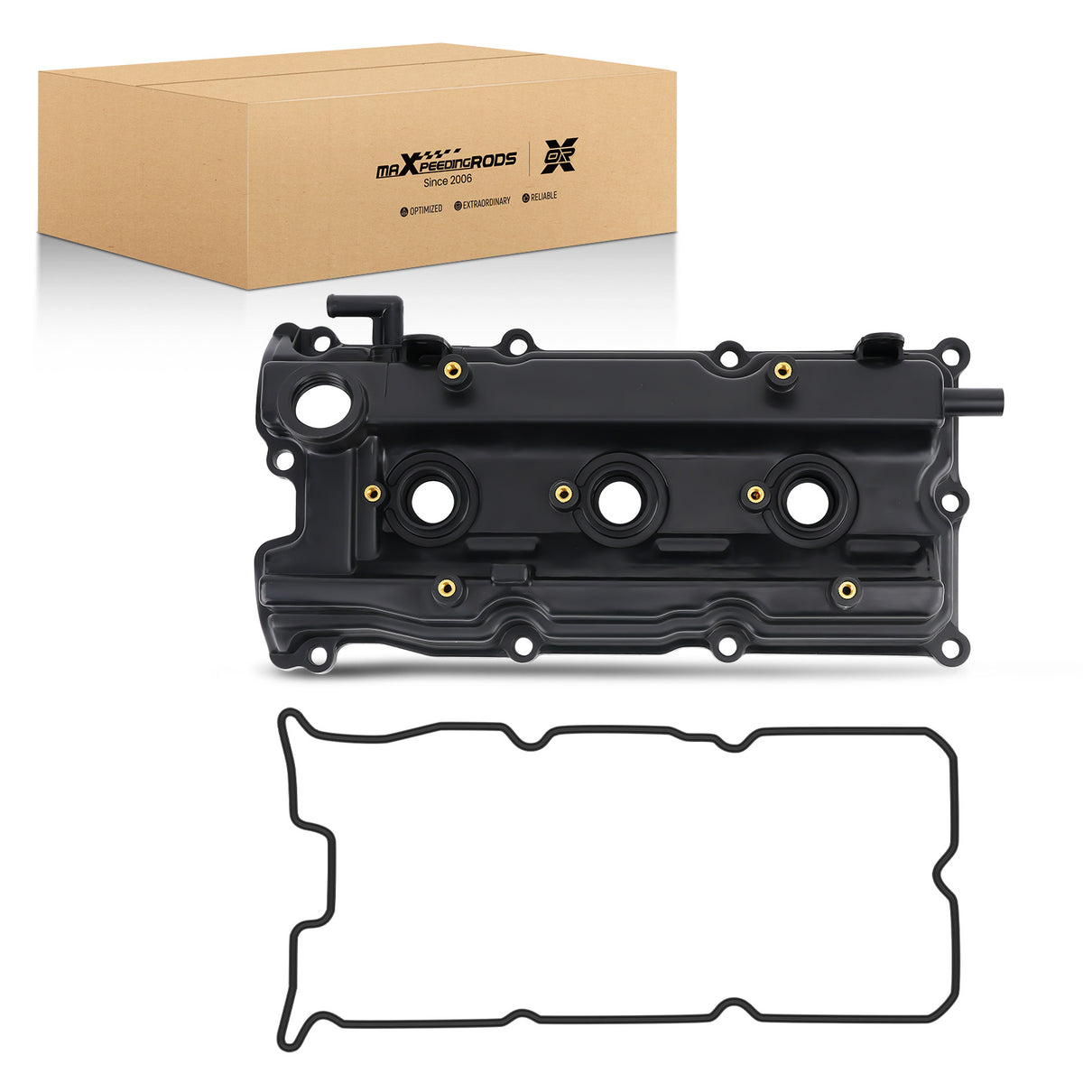 Valve Cover w/Gasket compatible For Nissan Maxima Altima Quest Murano 3.5L V6 VQ35DE 02-09