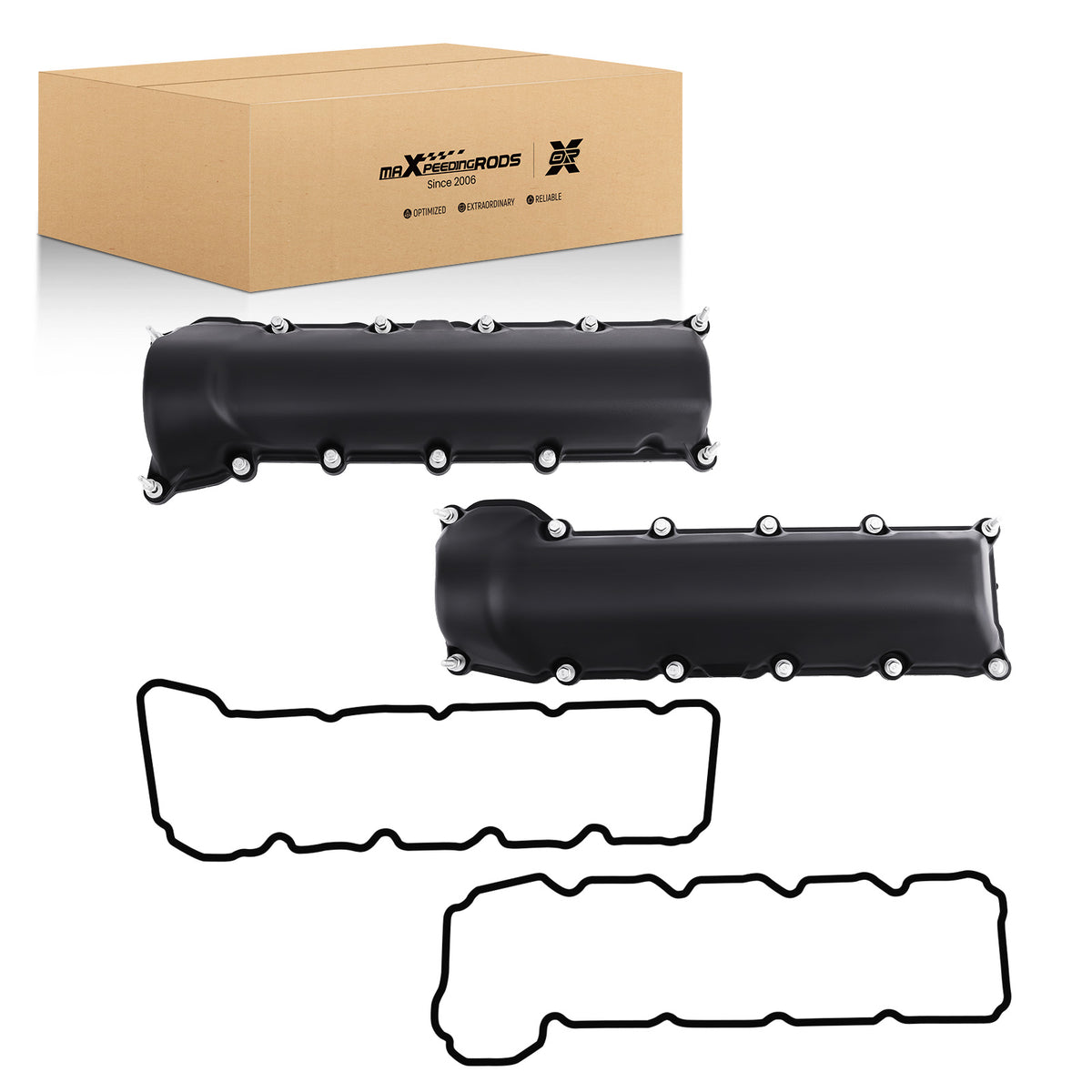 Engine Valve Cover w/ Gaskets compatible For Dodge Dakota compatible For Durango compatible For Ram 1500 4.7L 53021828AA