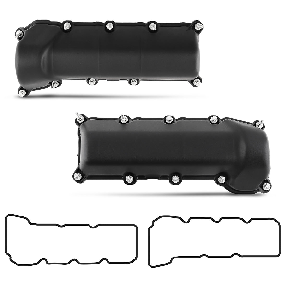 2x Valve Covers Set compatible For Dodge Ram 1500 compatible For Durango Grand Cherokee 3.7L 2002-2012