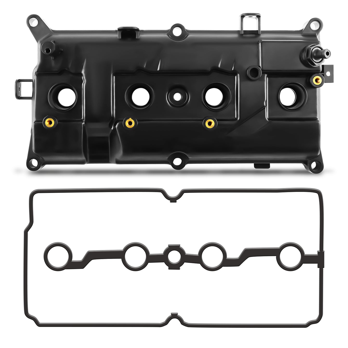 Engine Valve Cover w/ Gasket compatible For Nissan Versa 2007-2010-2012 L4 1.8L 13264EM30A