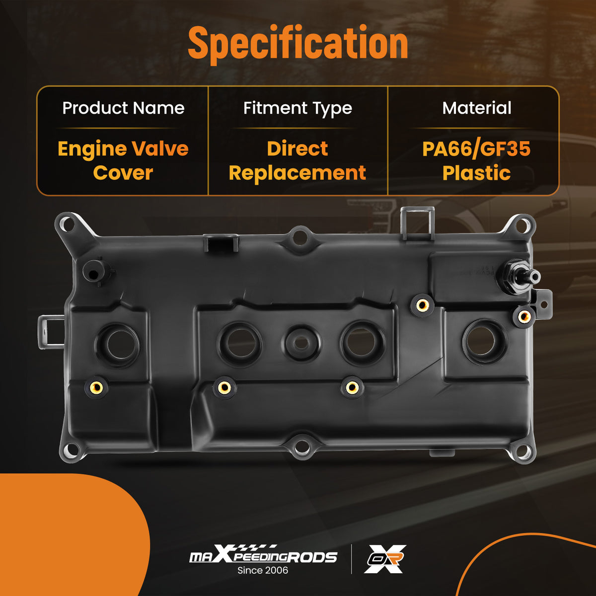 Valve Cover w/ Gasket compatible For Nissan NV200 13-20 Sentra 2007-2012 2.0L 13264ET00B