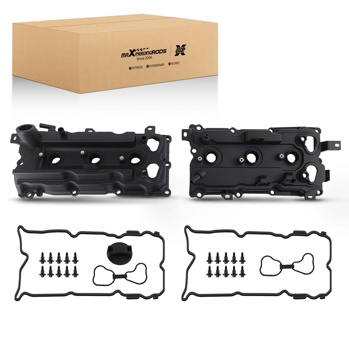 2pcs Valve Cover ForNissan 350Z V6 3.5L 2007-2009 13264JK20A , 13264JK20B