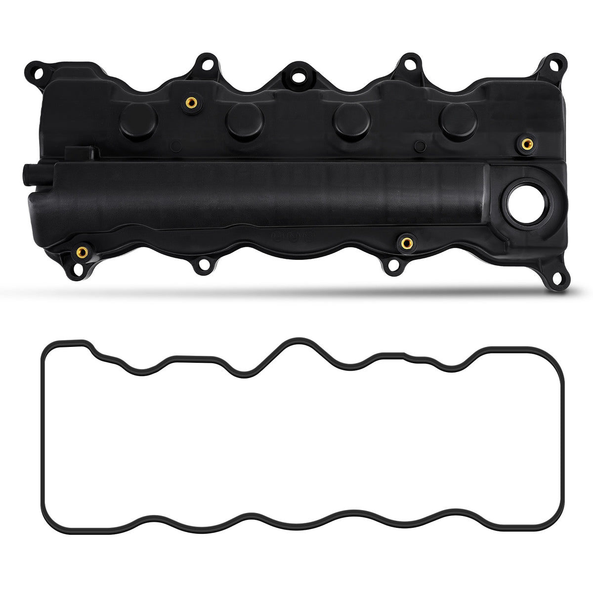 Engine Valve Cover w/ Gasket compatible For Honda Civic HR-V 2006-2019 1.8L 12310-RNA-A01