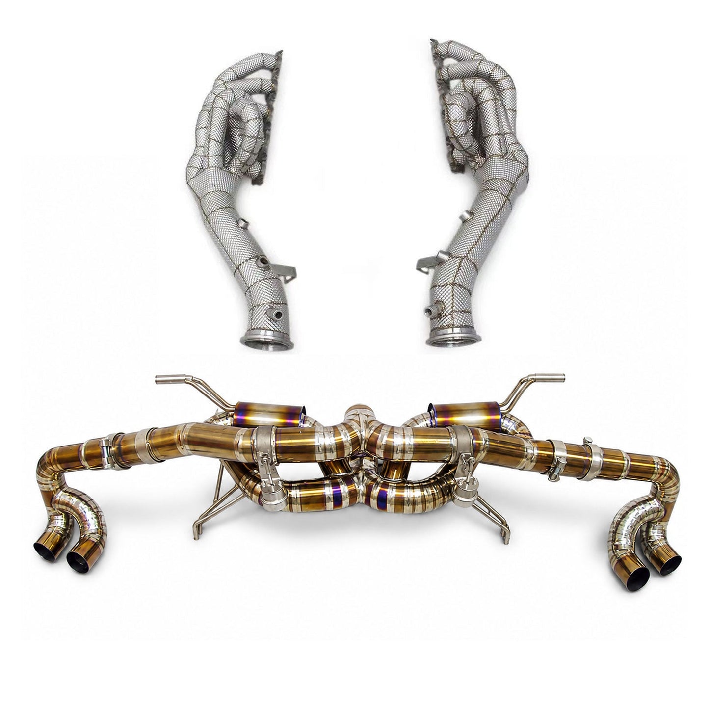 True F1 Exhaust System for Lamborghini Huracan LP580 LP610 5.2L 2014-24