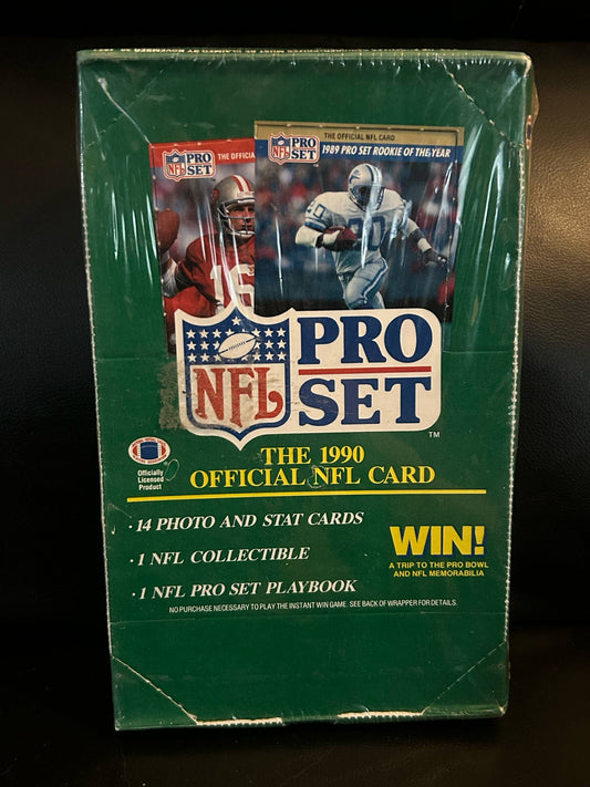 1990 Pro Set Series Football Card Box Brand New Sealed Football