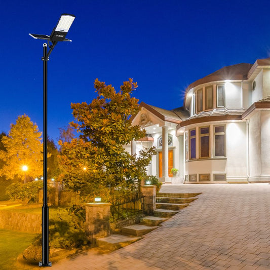 1800W solar street light with 20ft /16ft pole