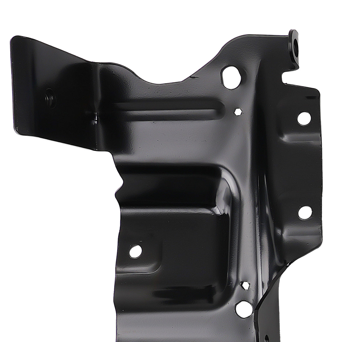 Bumper Bracket Front compatible For Chevrolet Silverado 1500 2019-2021  GM1063125 Black