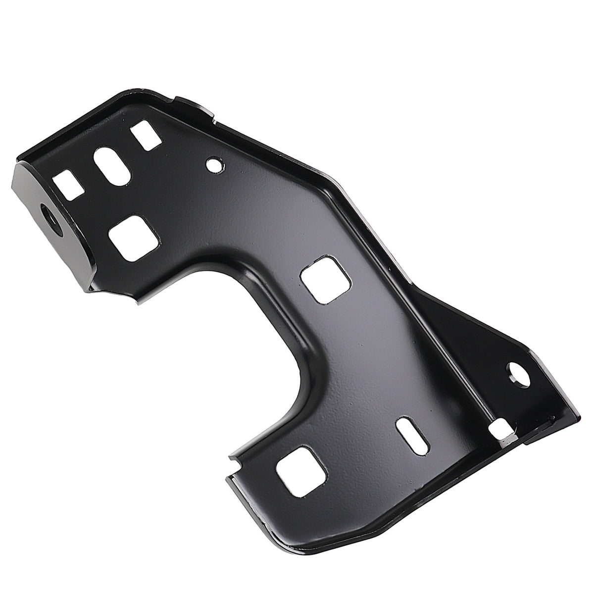 Bumper Bracket Front compatible For Chevrolet Silverado 1500 2019-2021  GM1063125 Black