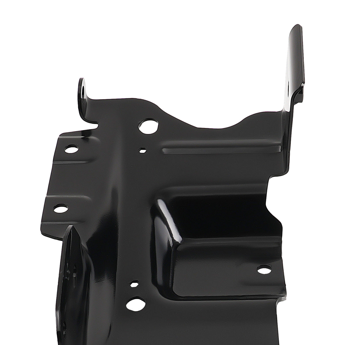 Bumper Bracket Front compatible For Chevrolet Silverado 1500 2019-2021  GM1063125 Black