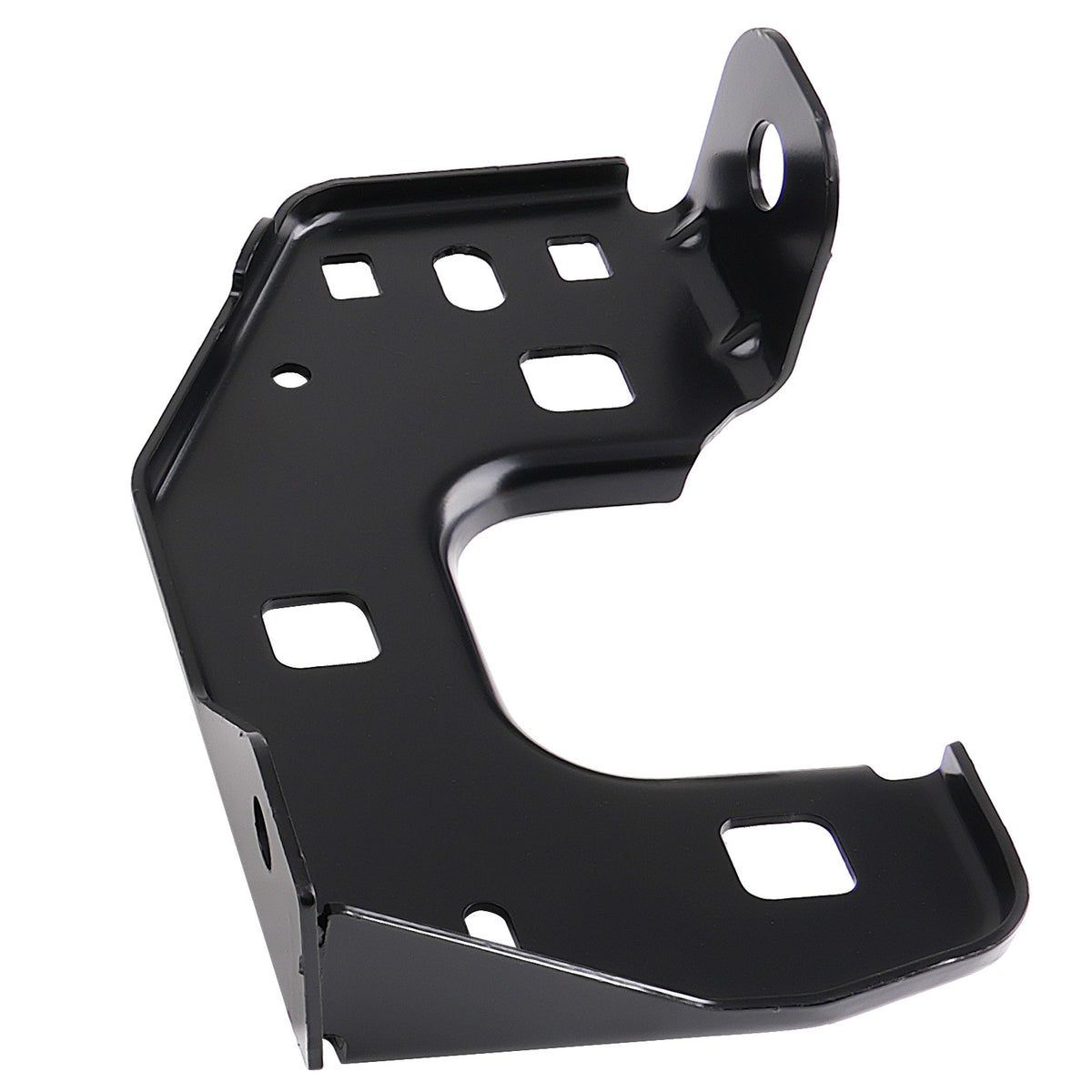 Bumper Bracket Front compatible For Chevrolet Silverado 1500 2019-2021  GM1063125 Black