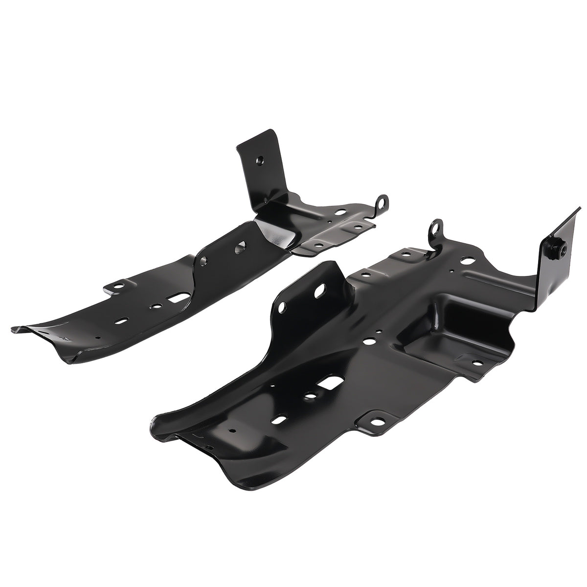 Bumper Bracket Front compatible For Chevrolet Silverado 1500 2019-2021  GM1063125 Black