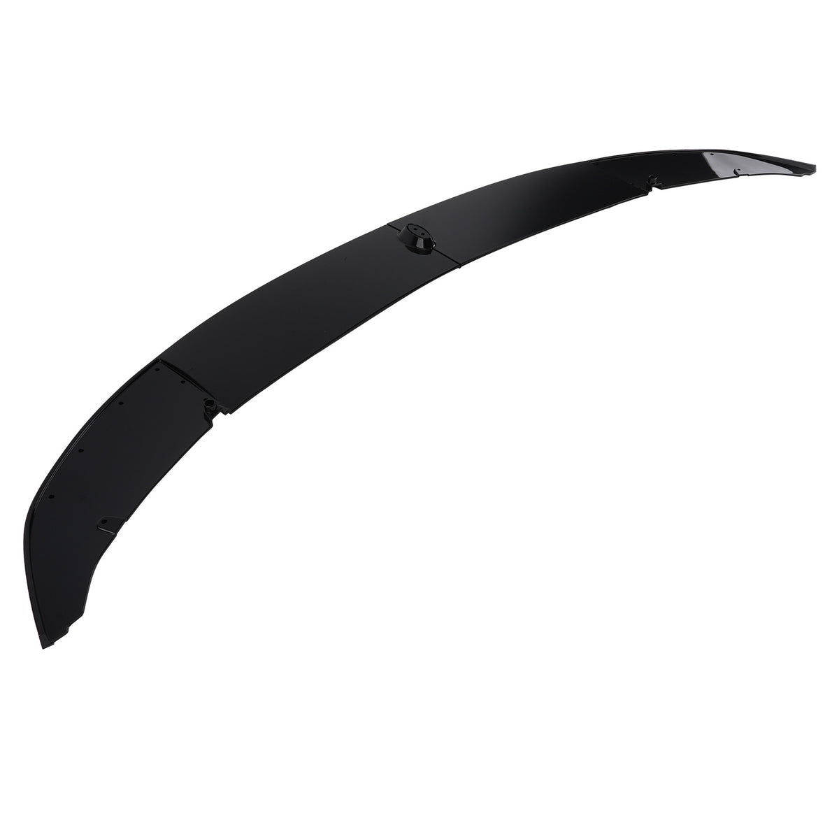 Glossy Black Front Bumper Spoiler Lip Kit For 2011-2016 compatible For BMW F10 5 Series M Sport