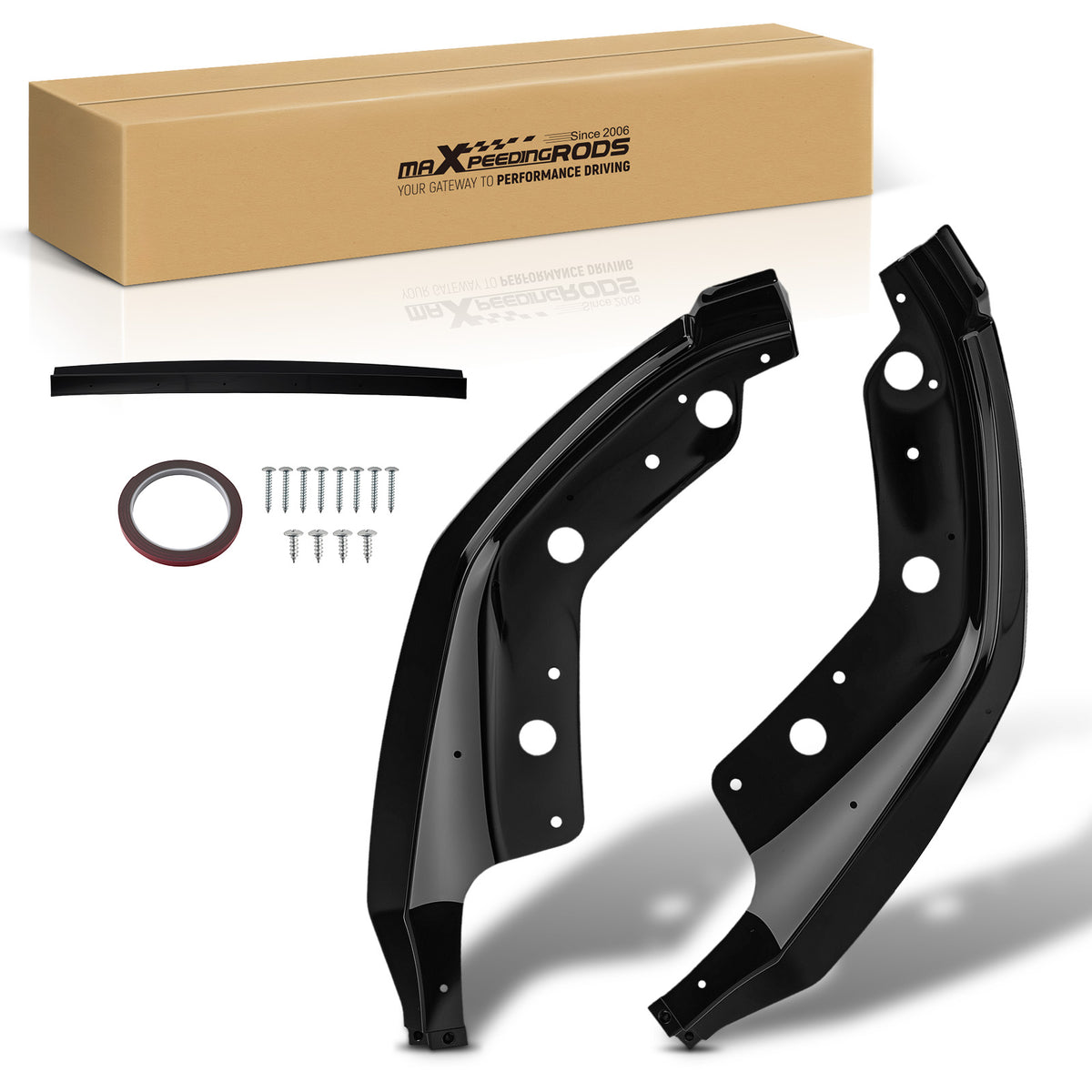 Front Bumper Lip compatible For BMW 3 Series G20 330i M340i M Sport 2019-2021  Body Kit