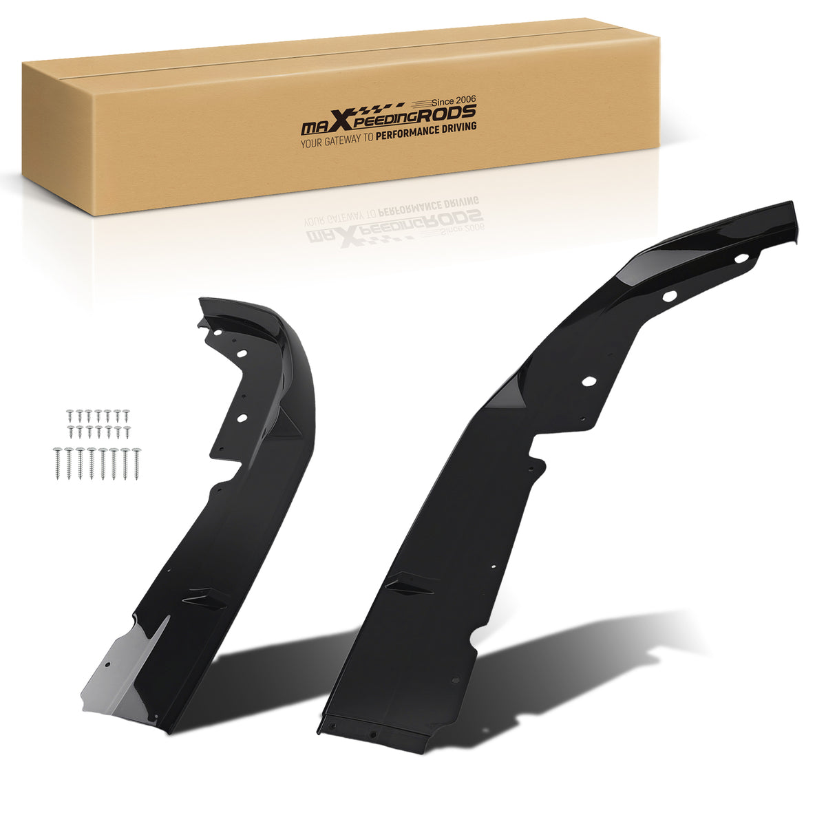 Front Lip Spoiler Gloss Black Compatible For BMW G20 3 Series LCI M340i M Style 2023-2026