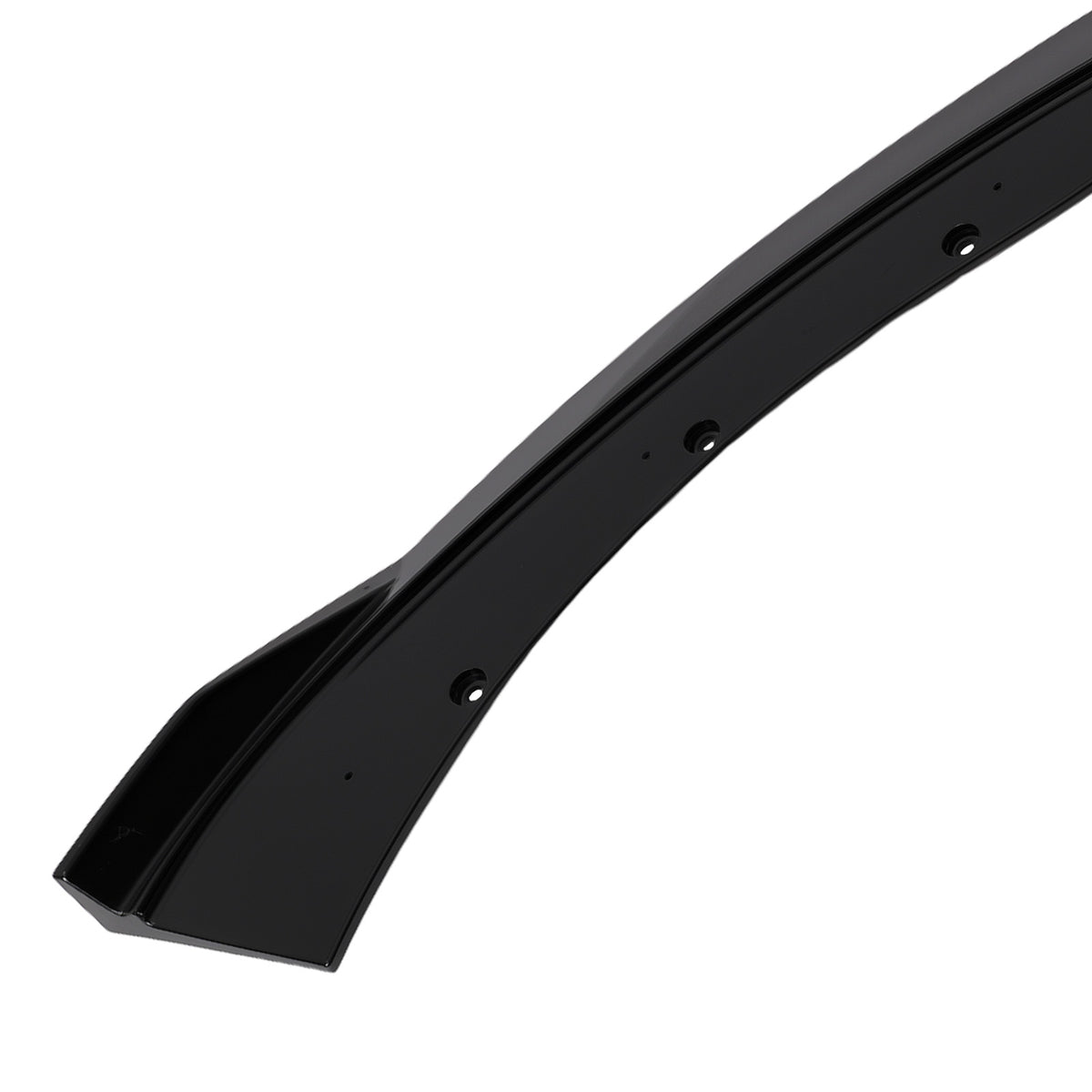 Gloss Black Bumper Kit compatible For Ford Mustang 2015-17 Front Lip Spoiler Lower Plastic