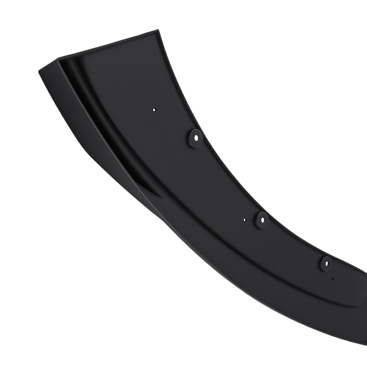 Gloss Black Bumper Kit compatible For Ford Mustang 2015-17 Front Lip Spoiler Lower Plastic