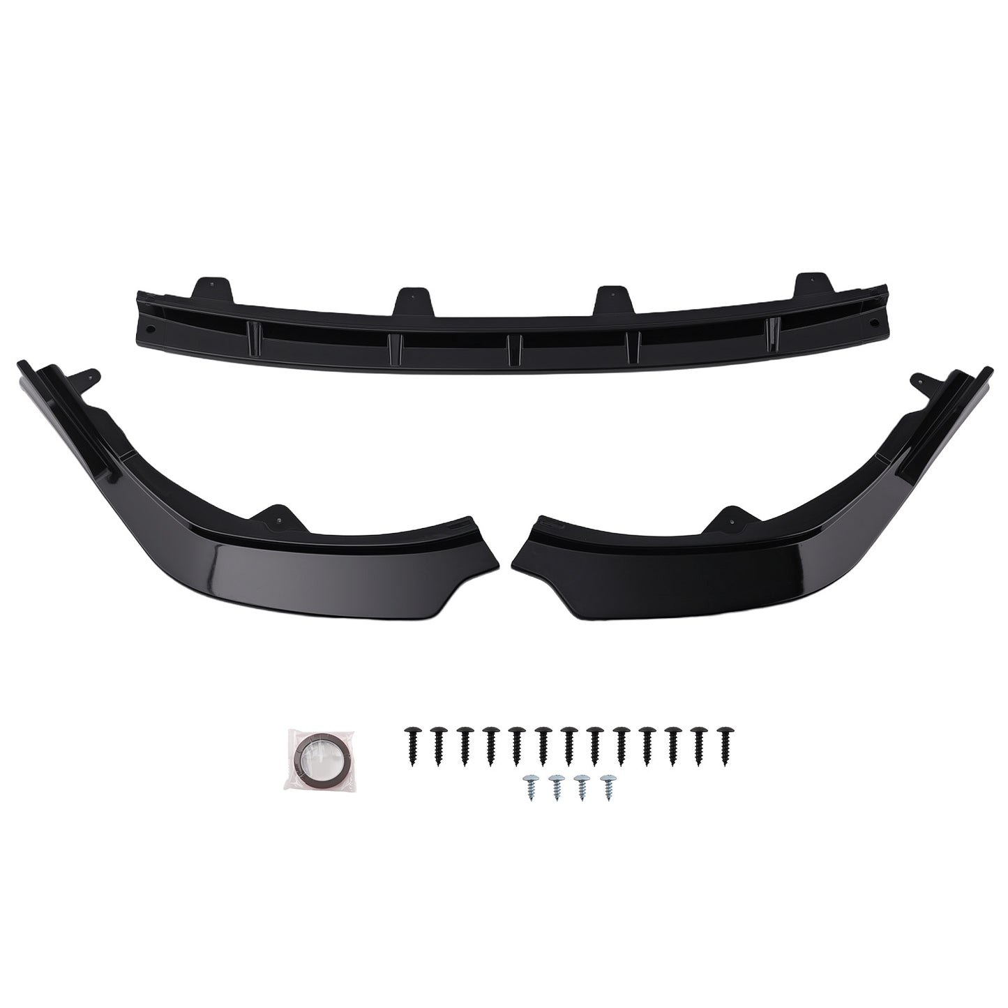 Gloss Black Front Body Kit compatible For Toyota Camry SE XSE 21-22 Bumper Lip Protection