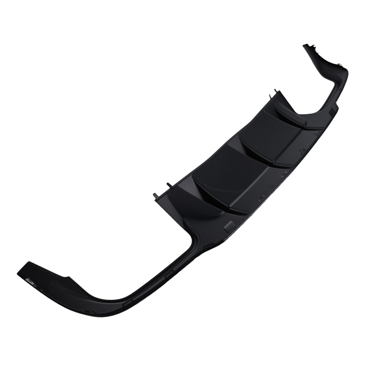 AMG Style Diffuser compatible For Mercedes C Class W204 2012-2015 Gloss Black Plastic