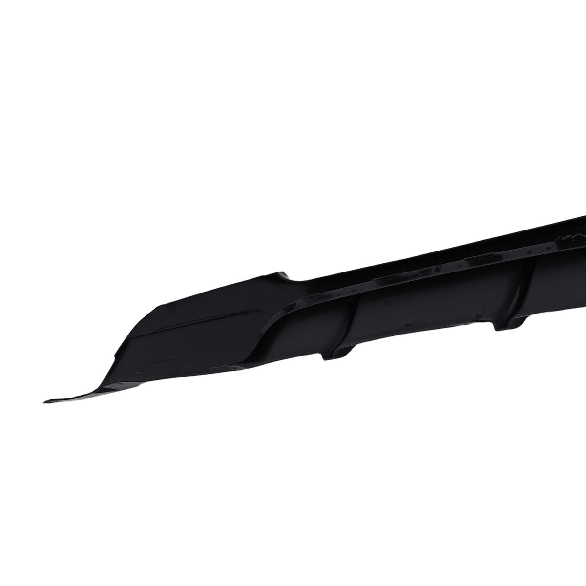 Black M Style Lip compatible For BMW E90 E91 M-Sport 2005-2013 PP Twin Exhaust PerFormance