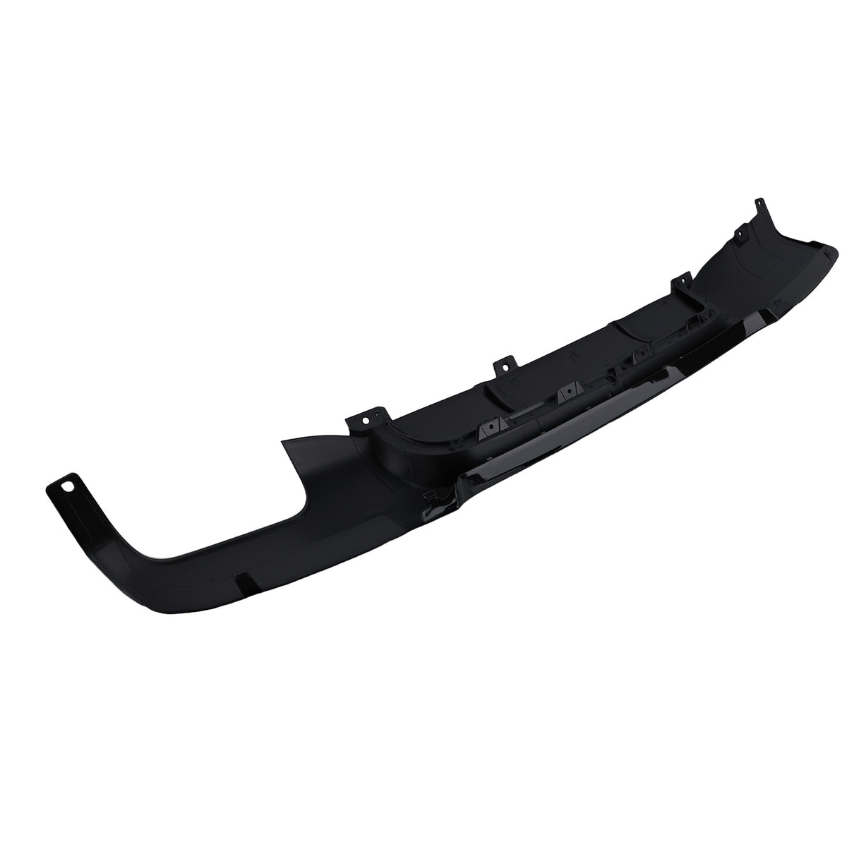 Black M Style Lip compatible For BMW E90 E91 M-Sport 2005-2013 PP Twin Exhaust PerFormance