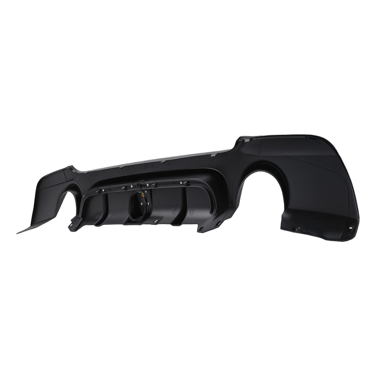 Rear Bumper Diffuser Lip w/LED Light compatible For BMW E92 E93 328i 335i M Sport 2007-2013