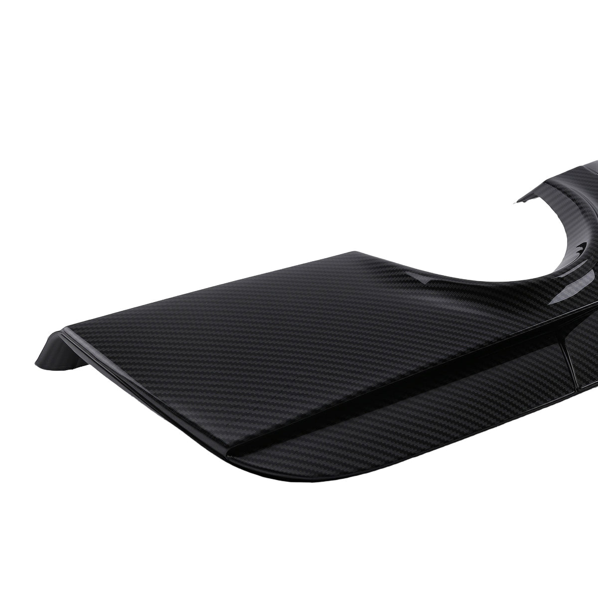 Rear Bumper Diffuser Lip w/LED Light compatible For BMW E92 E93 328i 335i M Sport 2007-2013