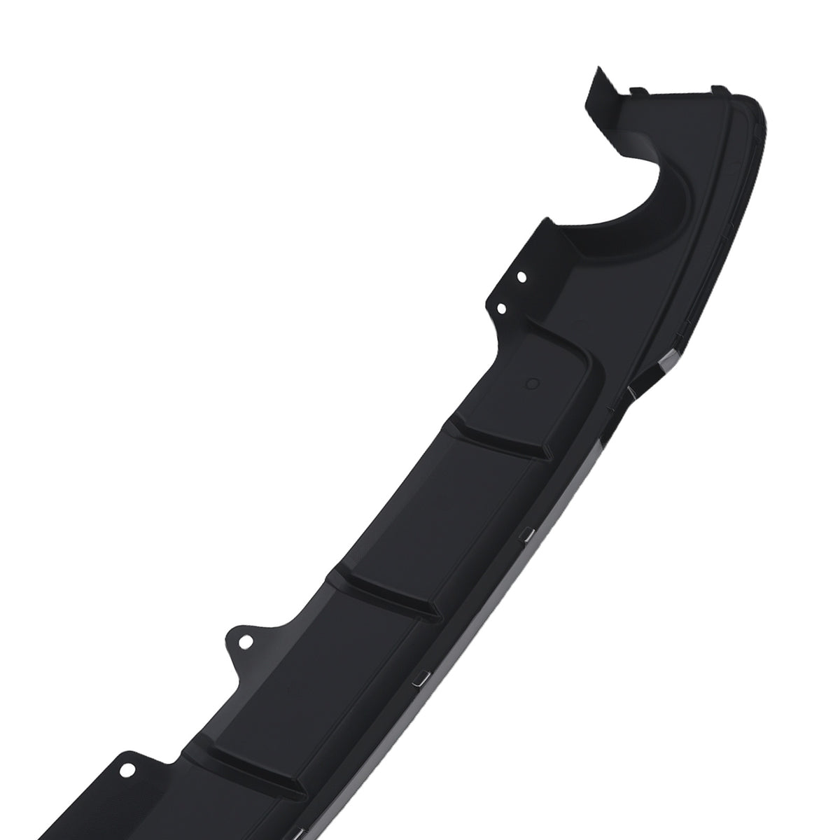 Gloss Black Rear Bumper Lip compatible For BMW F10 F11 5 Series M Sport 2010-16 Diffuser