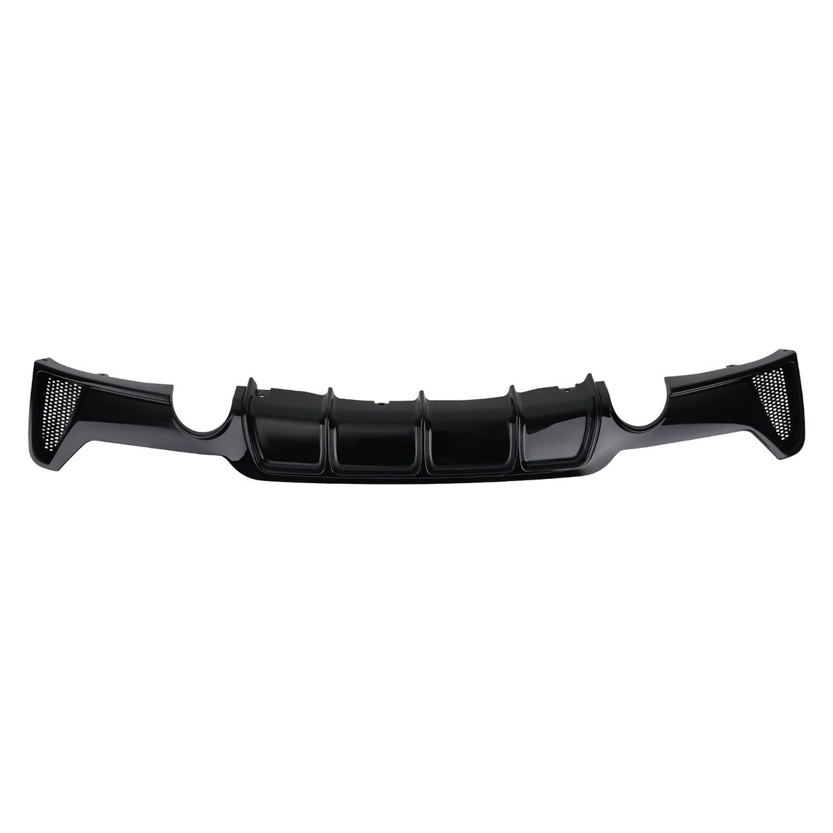 Black Rear Diffuser Compatible For BMW 4 Series F32 F33 F36 M Sport 2014-20 Bumper Lip Kit