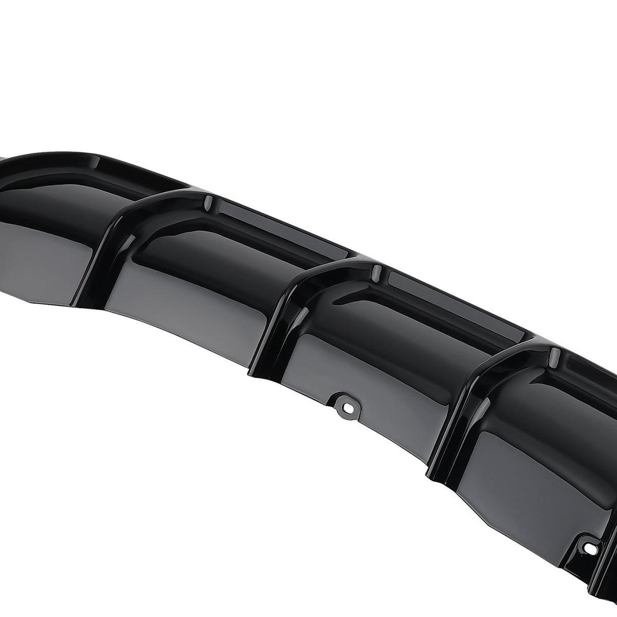 Black Rear Diffuser Compatible For BMW 4 Series F32 F33 F36 M Sport 2014-20 Bumper Lip Kit