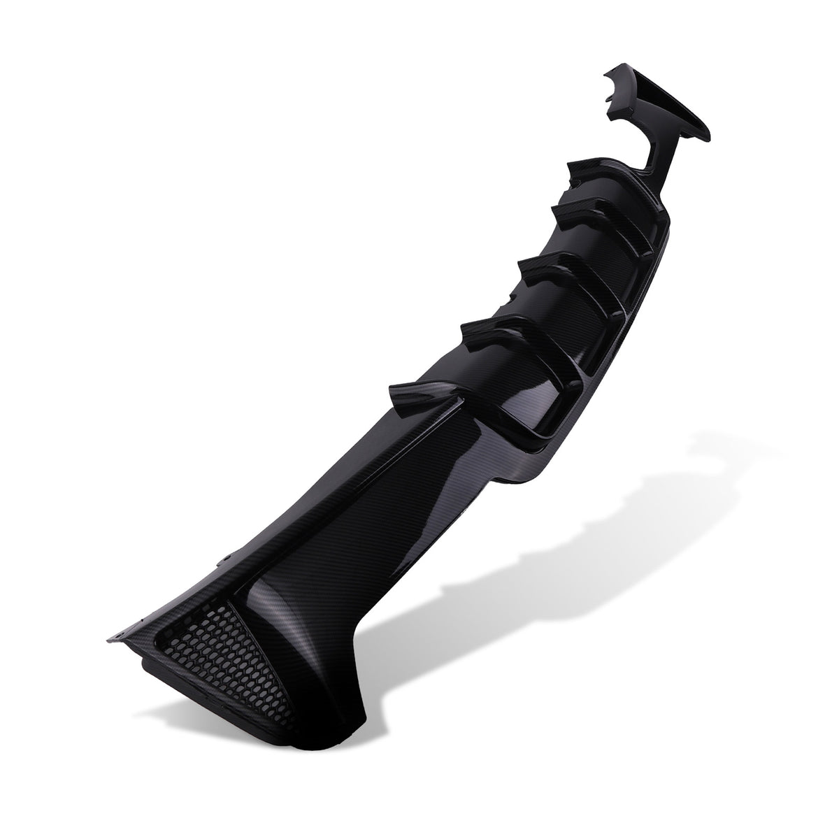 Carbon Fiber Style M Sport Rear Diffuser Lip compatible For BMW F32 F33 F36 2014-2020