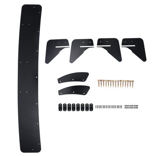 Rear Bumper Lip Diffuser Spoiler Splitter compatible for Volkswagen Golf MK7 GTI