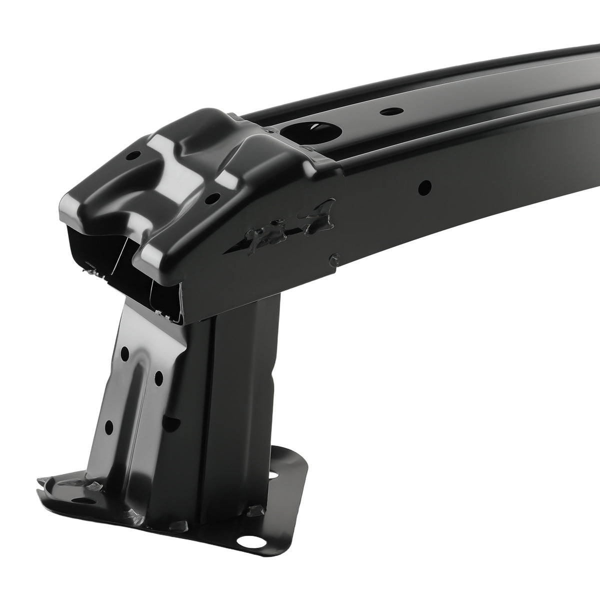Black Bumper ReinForcement Front compatible For Honda CR-V 2015-2016 71130T1WA00ZZ Metal