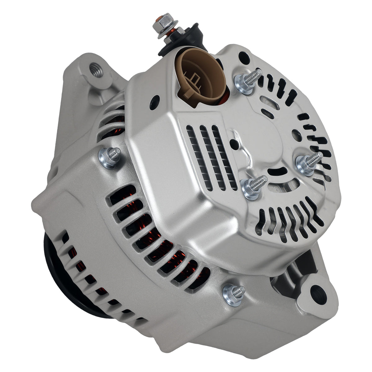 Alternator compatible For Toyota 4Runner 85-92 Pickup L4 2.4L 60 Amp 12V CW 1-Groove Pulley