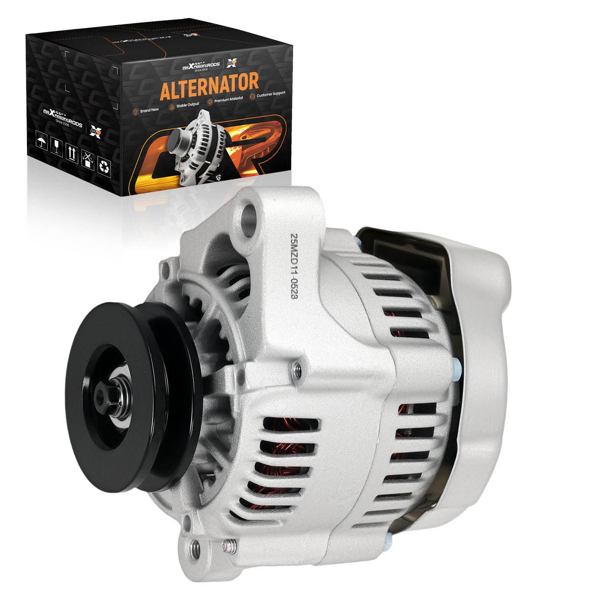30A Alternator compatible For Kubota G2160 G2460G TG1860 D782 V1305 Diesel 91-07 12V CW