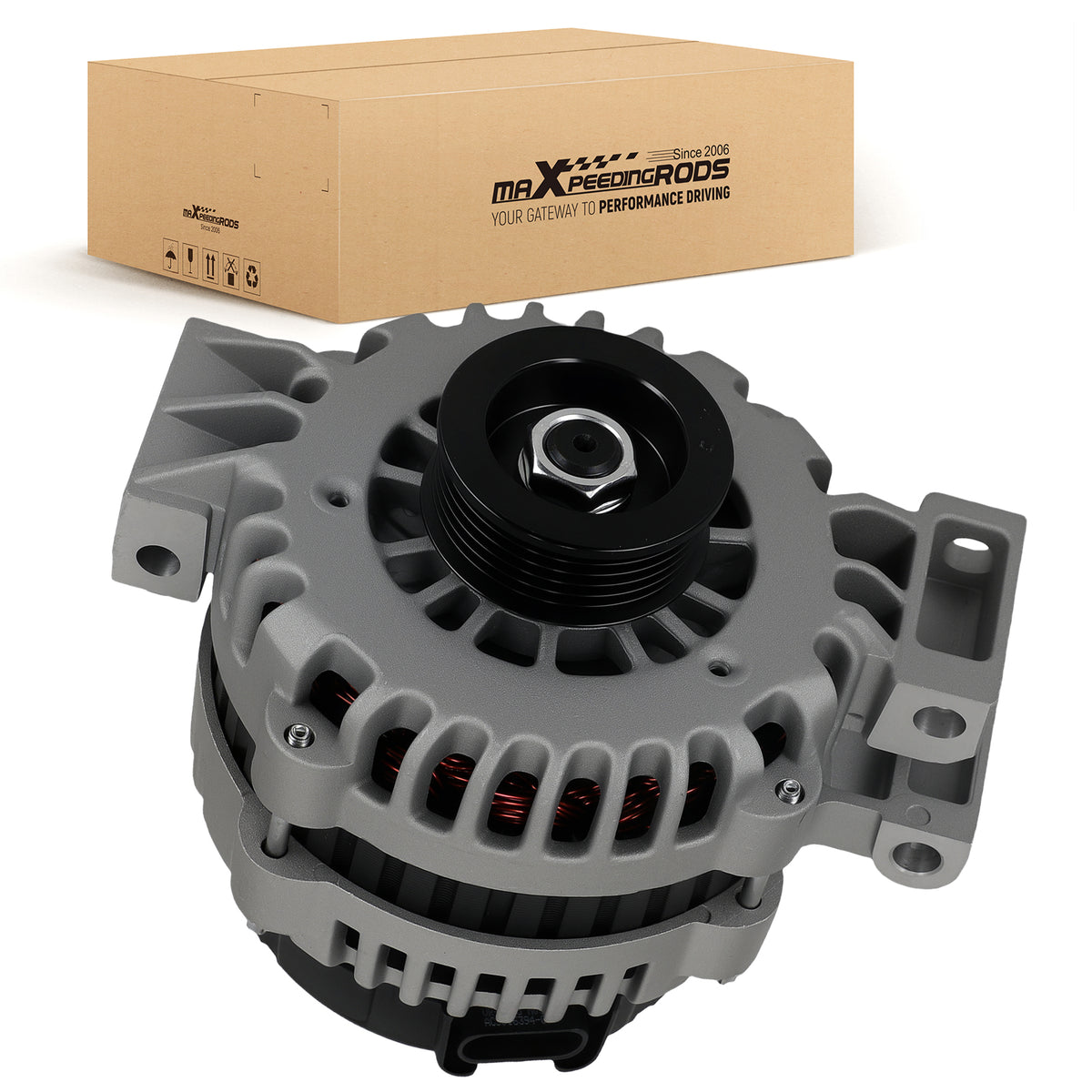 Alternator compatible For Buick Rainier 4.2L 2004-2005 compatible For Chevrolet GMC Isuzu Oldsmobile Saab