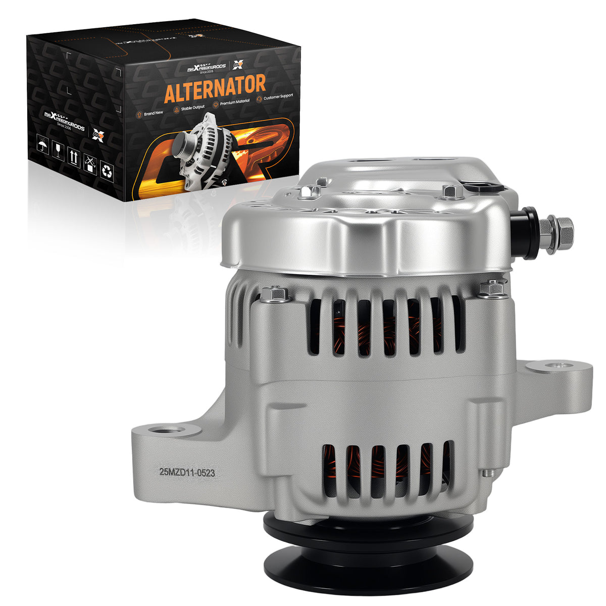 12V 35A Alternator compatible For TOYOTA 5FD-18/5FDL-18/5FG-18 1986-1989 27060-78001