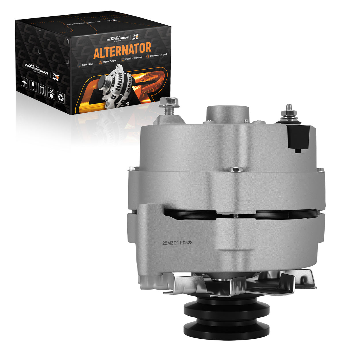Alternator compatible For Chevrolet Chevelle 1973 V8 C10 compatible For Suburban Blazer Bel Air 10599528