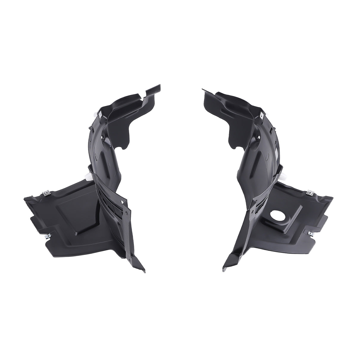 Left+Right Side compatible For Audi A6 S6 2016 2017 2018 Front Front Section Fender Liners