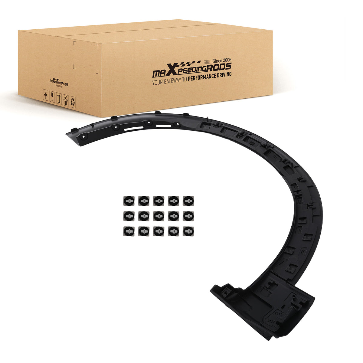 Fender Trim Front Right Black compatible For Ford Explorer 2020-2021  LB5Z16038AA