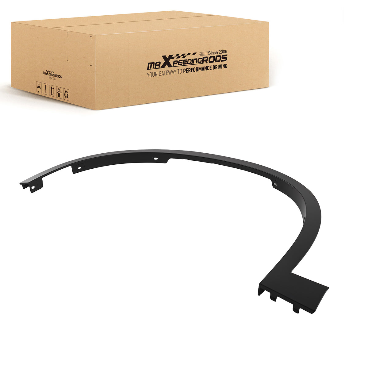 Driver Front Fender Arch Protector compatible For BMW X1 16-22 BM1290114 Black Direct