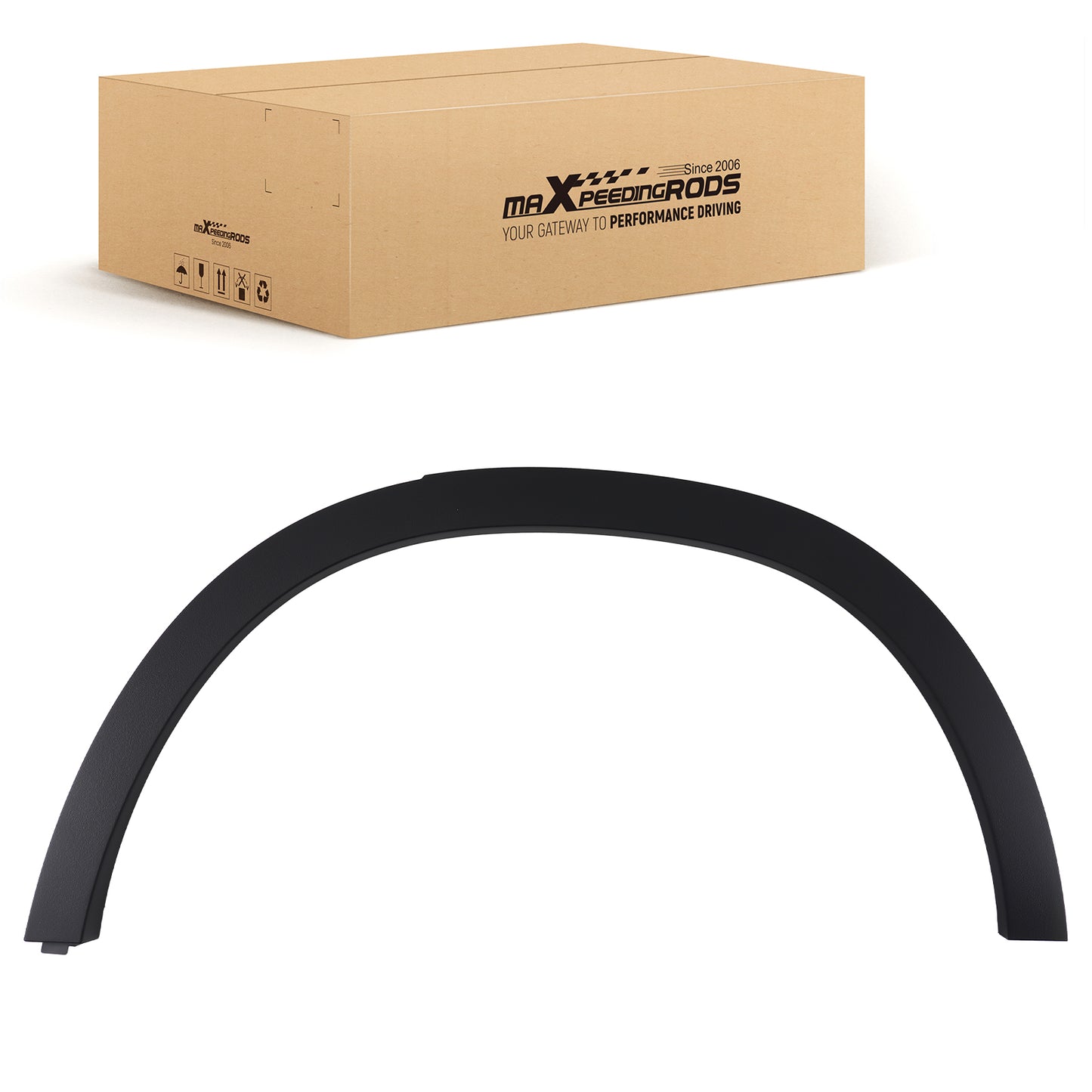 Black Fender Flare LH Rear compatible For Mercedes GLA X156 15-19 A1568851300 PP