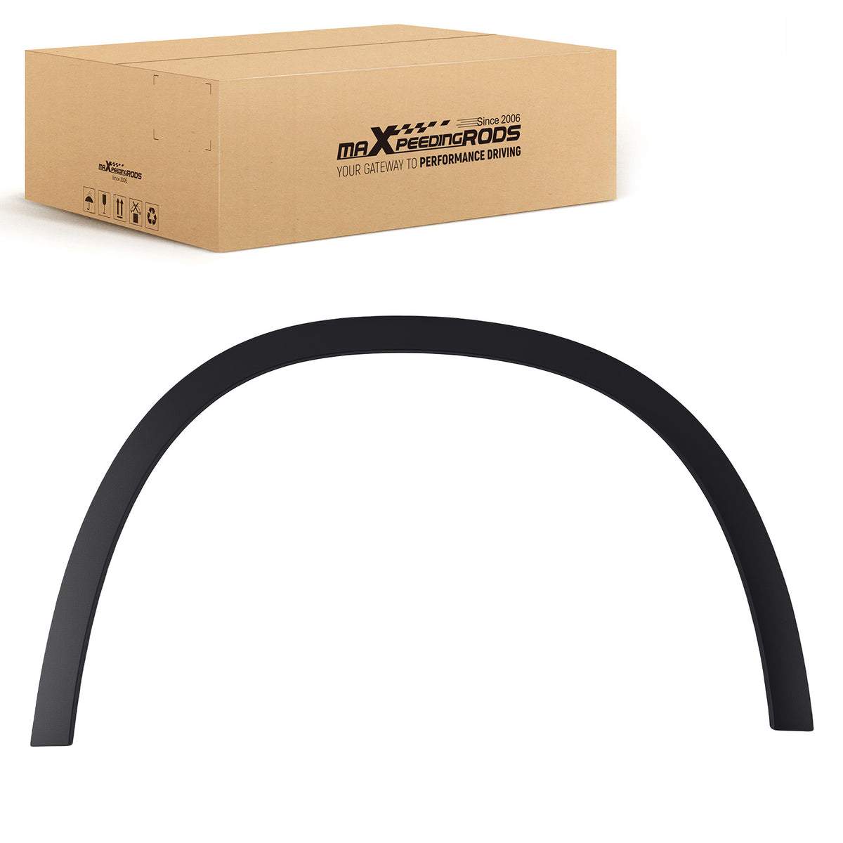 Fender Cladding Right Front compatible For Mercedes GLA250 GLA45 AMG 15-20 1568852422 Black